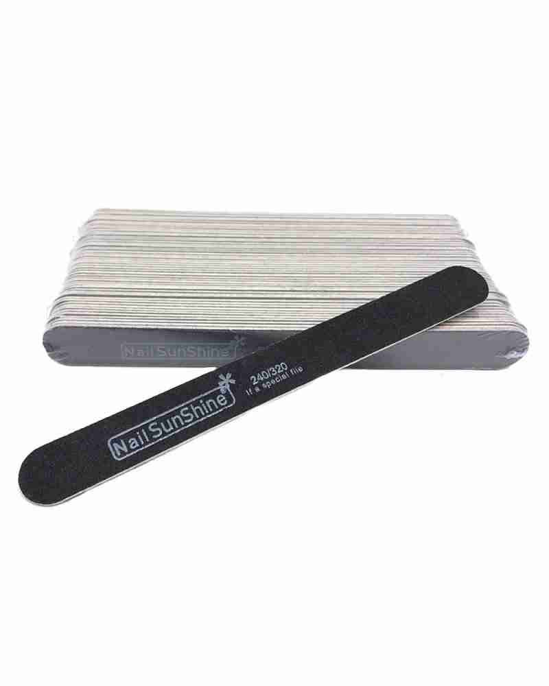 Double sided nail file black 240/320