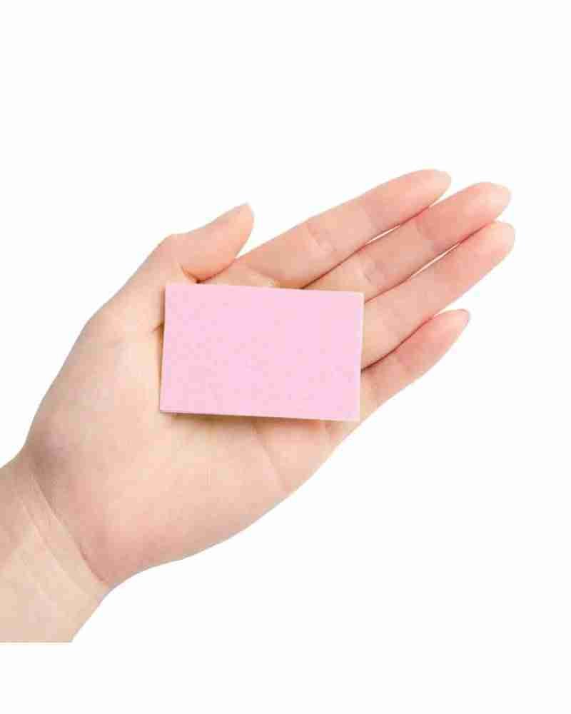 Pink polish remover cloth 1000pcs 1