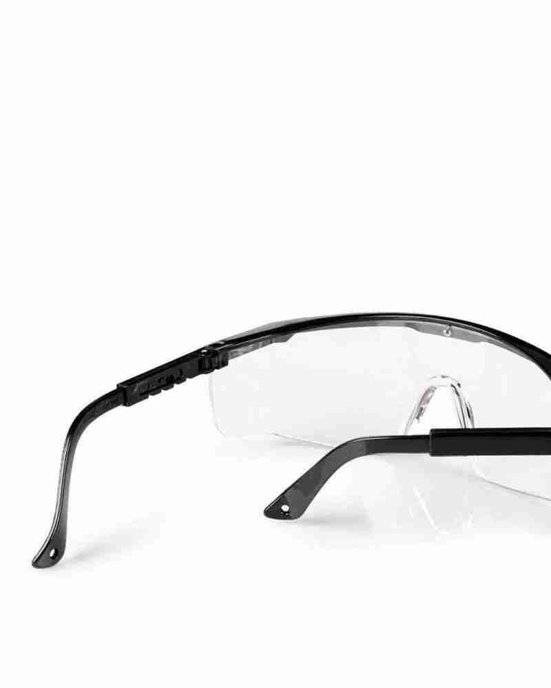 PROTECTIVE GLASSES WITH BLACK FRAME 1